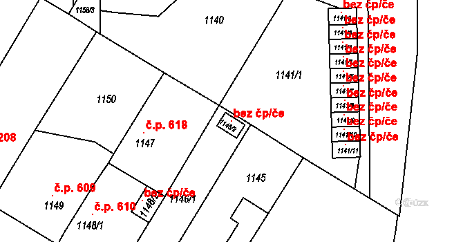 Týniště nad Orlicí 121716708 na parcele st. 1146/2 v KÚ Týniště nad Orlicí, Katastrální mapa