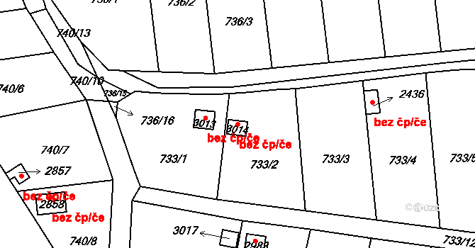 Humpolec 50378708 na parcele st. 3014 v KÚ Humpolec, Katastrální mapa