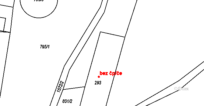 Horní Heřmanice 39425711 na parcele st. 293 v KÚ Horní Heřmanice v Čechách, Katastrální mapa