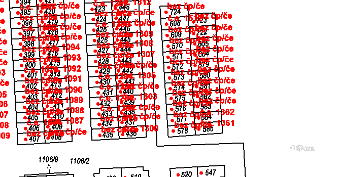 Jindřichův Hradec 47557711 na parcele st. 574 v KÚ Otín u Jindřichova Hradce, Katastrální mapa