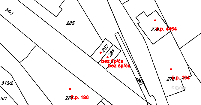 Proseč nad Nisou 998, Jablonec nad Nisou, Katastrální mapa