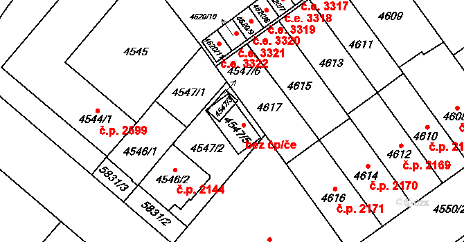 Objekt 86907719, Katastrální mapa