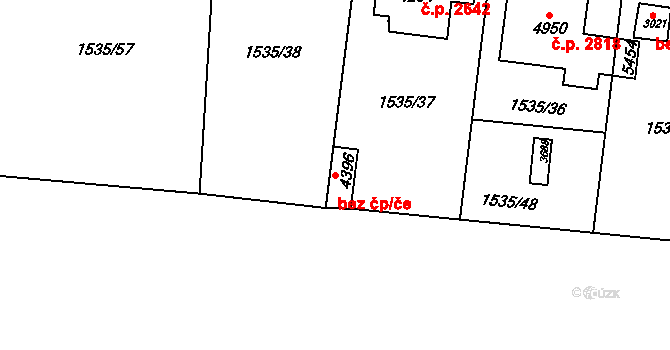 Dvůr Králové nad Labem 38980720 na parcele st. 4396 v KÚ Dvůr Králové nad Labem, Katastrální mapa