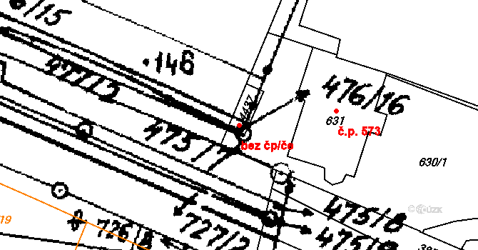 Žamberk 42059721 na parcele st. 4437 v KÚ Žamberk, Katastrální mapa