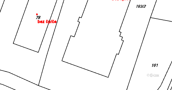 Ludmírov 47652721 na parcele st. 79 v KÚ Ponikev, Katastrální mapa