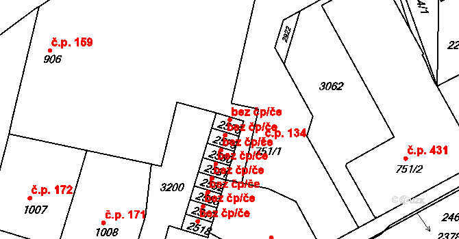 Trutnov 48546721 na parcele st. 2578 v KÚ Trutnov, Katastrální mapa