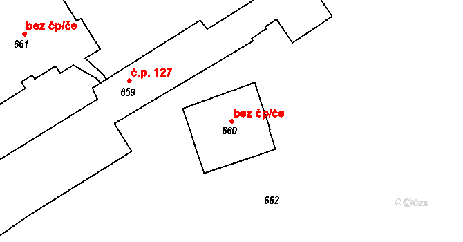 Sobotín 50399721 na parcele st. 660 v KÚ Sobotín, Katastrální mapa