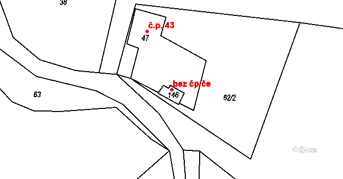 Dublovice 99918722 na parcele st. 146 v KÚ Chramosty, Katastrální mapa