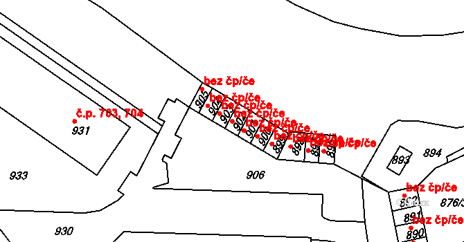 Brumov-Bylnice 44741723 na parcele st. 902 v KÚ Brumov, Katastrální mapa