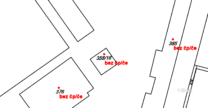 Nové Sedlo 38576724 na parcele st. 358/16 v KÚ Nové Sedlo u Lokte, Katastrální mapa