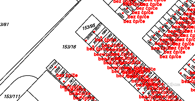 Kralupy nad Vltavou 39357724 na parcele st. 2030 v KÚ Lobeček, Katastrální mapa