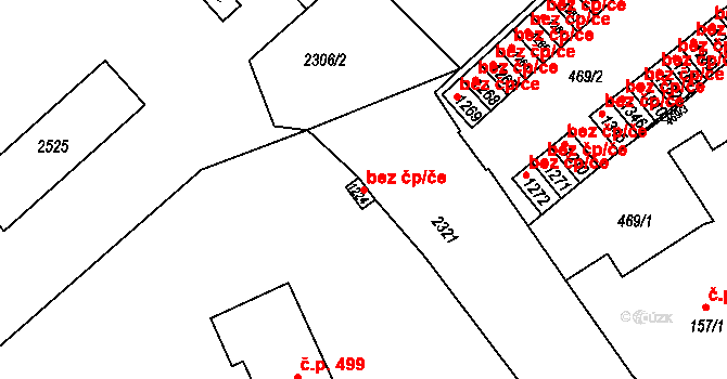 Vamberk 44297726 na parcele st. 1224 v KÚ Vamberk, Katastrální mapa