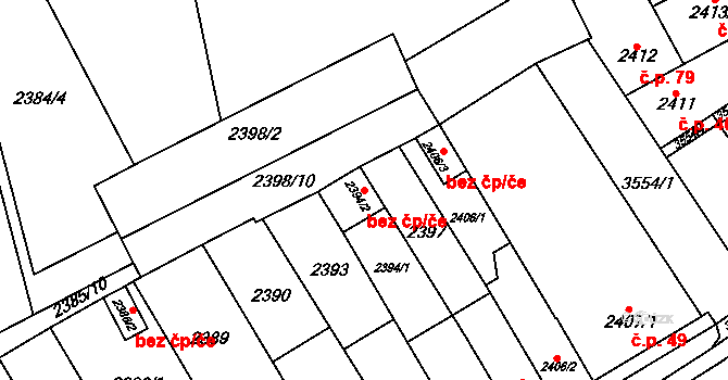 Vyškov 43154727 na parcele st. 2394/2 v KÚ Vyškov, Katastrální mapa