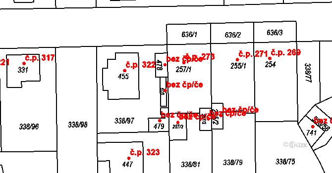 Bohušovice nad Ohří 47630728 na parcele st. 506 v KÚ Bohušovice nad Ohří, Katastrální mapa