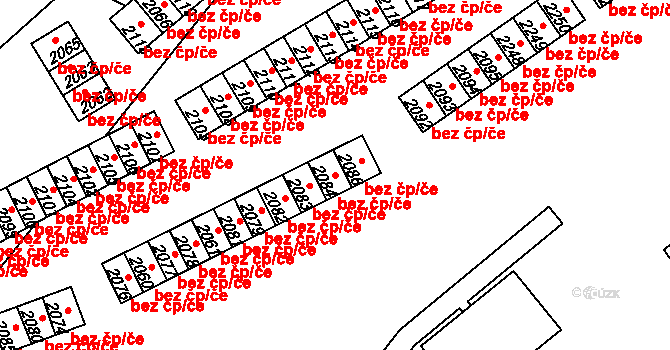 Břidličná 48741728 na parcele st. 2084 v KÚ Břidličná, Katastrální mapa