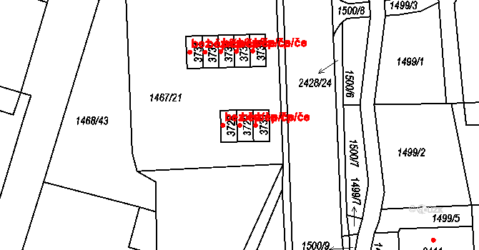 Jablonec nad Nisou 318, Katastrální mapa