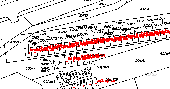 Frýdlant nad Ostravicí 40314731 na parcele st. 530/17 v KÚ Frýdlant nad Ostravicí, Katastrální mapa
