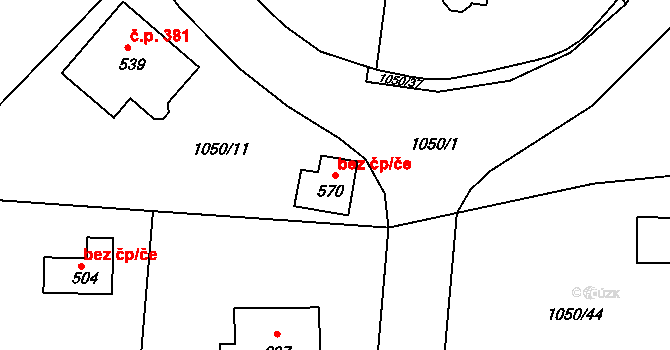 Strakonice 48435732 na parcele st. 570 v KÚ Dražejov u Strakonic, Katastrální mapa