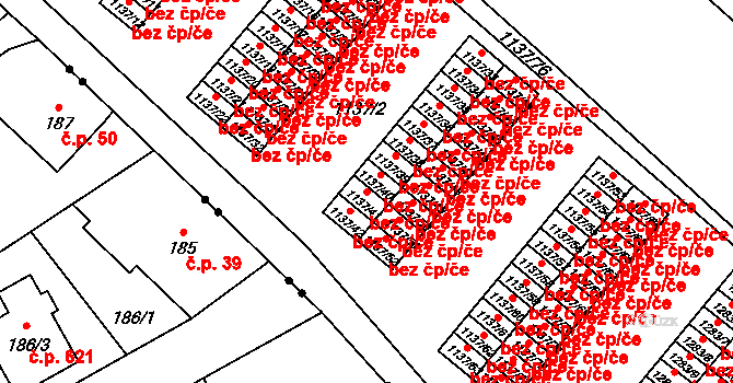 Liberec 40823733 na parcele st. 1137/41 v KÚ Ruprechtice, Katastrální mapa
