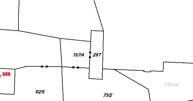 Chrastava 46991735 na parcele st. 194 v KÚ Chrastava II, Katastrální mapa