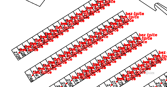 Čáslav 50435736 na parcele st. 2739 v KÚ Čáslav, Katastrální mapa
