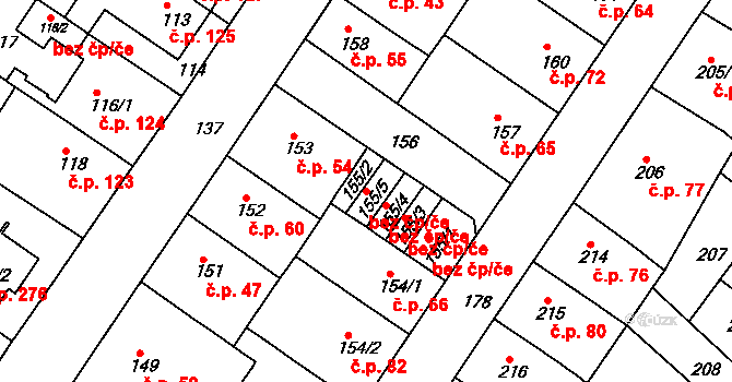 Teplice 78801737 na parcele st. 155/5 v KÚ Prosetice, Katastrální mapa