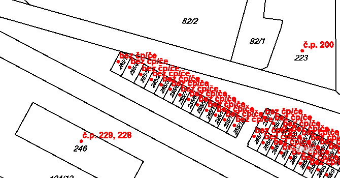 Opatovice nad Labem 49168738 na parcele st. 285/6 v KÚ Opatovice nad Labem, Katastrální mapa