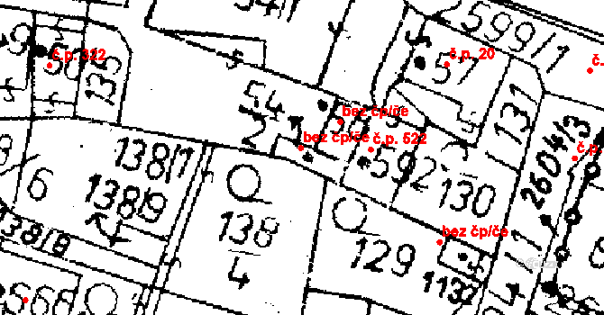 Kamenický Šenov 39746739 na parcele st. 54/2 v KÚ Kamenický Šenov, Katastrální mapa