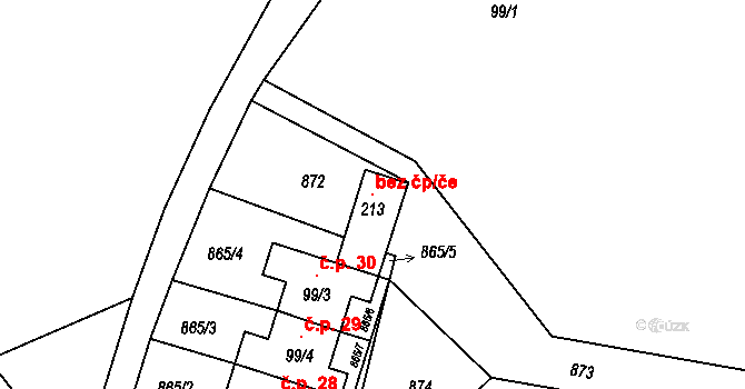 Objekt 147475741, Katastrální mapa