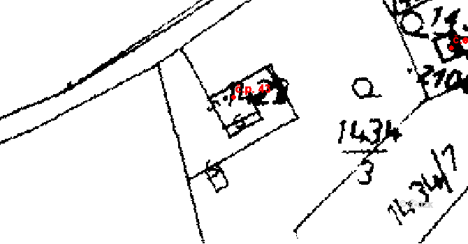 Lysá nad Labem 42006741 na parcele st. 1423 v KÚ Lysá nad Labem, Katastrální mapa