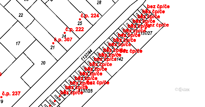 Zbýšov 46042741 na parcele st. 1137/17 v KÚ Zbýšov u Oslavan, Katastrální mapa