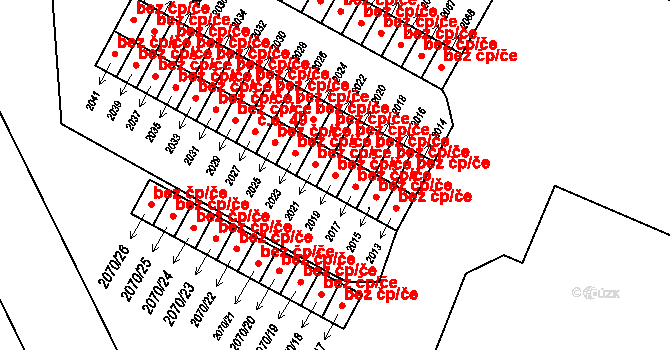 Krnov 39529746 na parcele st. 2019 v KÚ Krnov-Horní Předměstí, Katastrální mapa