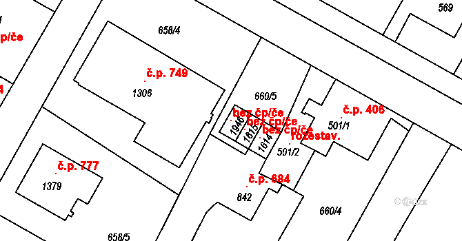 Hostinné 49159747 na parcele st. 1946 v KÚ Hostinné, Katastrální mapa