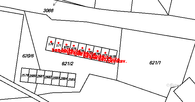 Olešnice v Orlických horách 38478749 na parcele st. 576 v KÚ Olešnice v Orlických horách, Katastrální mapa