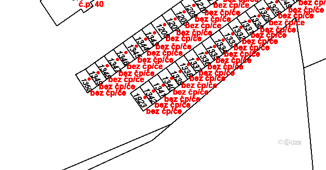 Broumov 40080749 na parcele st. 1341 v KÚ Broumov, Katastrální mapa