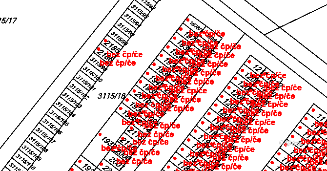 Týnec nad Sázavou 45602751 na parcele st. 2041 v KÚ Týnec nad Sázavou, Katastrální mapa