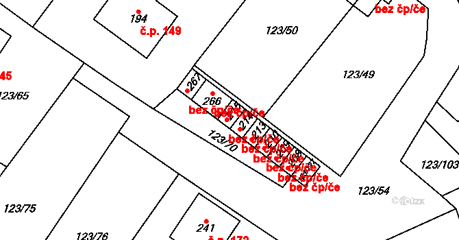Senetářov 47876751 na parcele st. 215 v KÚ Senetářov, Katastrální mapa