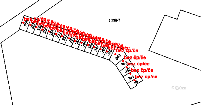 Chvalčov 41878752 na parcele st. 347 v KÚ Chvalčov, Katastrální mapa