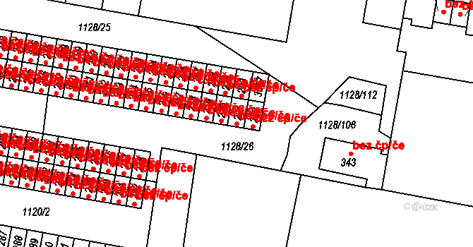 Jindřichův Hradec 47557753 na parcele st. 221 v KÚ Otín u Jindřichova Hradce, Katastrální mapa