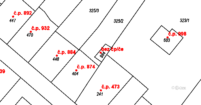 Kralupy nad Vltavou 39344754 na parcele st. 984 v KÚ Lobeč, Katastrální mapa