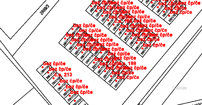 Orlová 48427756 na parcele st. 2891/109 v KÚ Poruba u Orlové, Katastrální mapa
