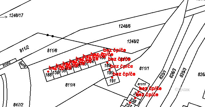 Jimramov 50515756 na parcele st. 153 v KÚ Trhonice, Katastrální mapa