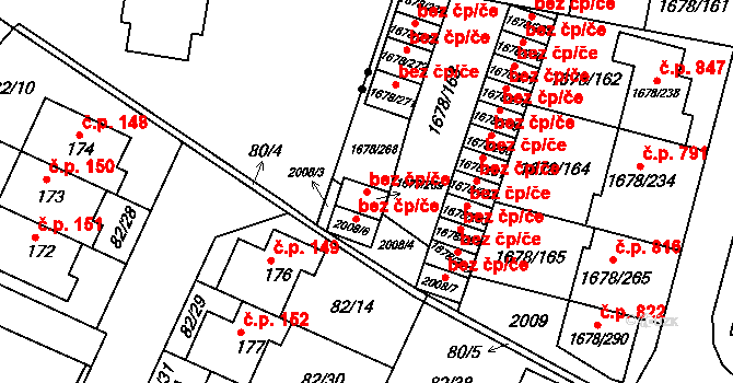 Olomouc 46439757 na parcele st. 1678/269 v KÚ Holice u Olomouce, Katastrální mapa