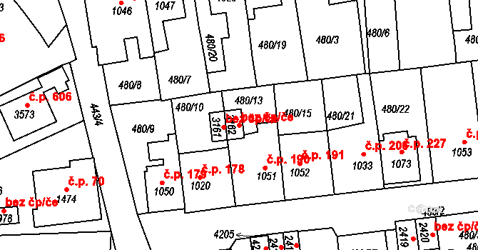 Český Krumlov 50234757 na parcele st. 3162 v KÚ Český Krumlov, Katastrální mapa