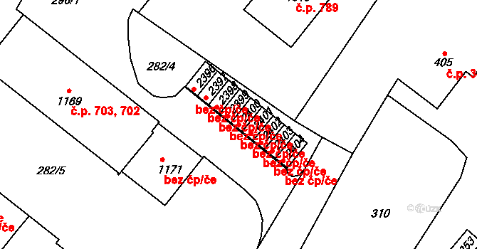 Heřmanův Městec 49028758 na parcele st. 2400 v KÚ Heřmanův Městec, Katastrální mapa