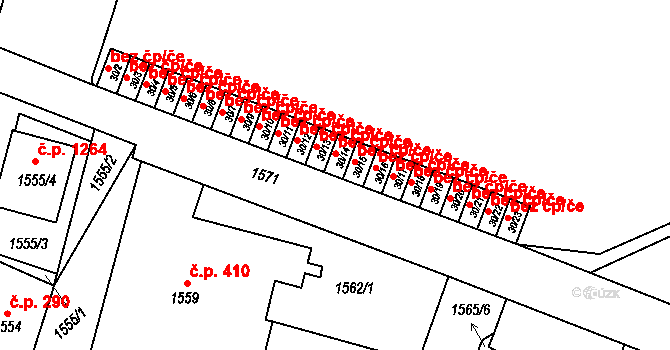Kosmonosy 39276759 na parcele st. 30/14 v KÚ Kosmonosy, Katastrální mapa