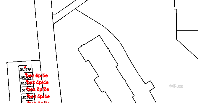 Ráj 787,788,789,790,791,, Karviná na parcele st. 501/150 v KÚ Ráj, Katastrální mapa