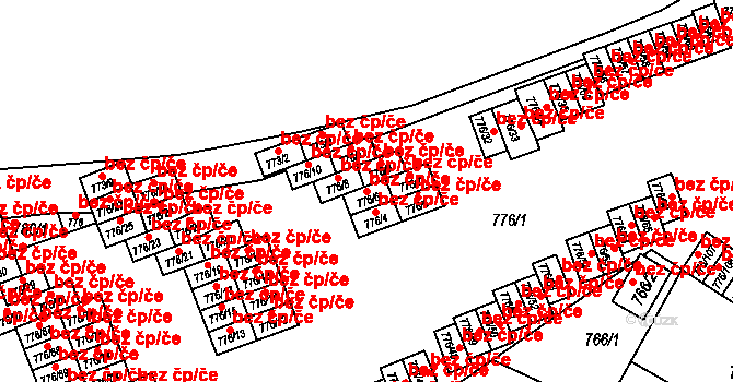 Jemnice 46556761 na parcele st. 776/6 v KÚ Jemnice, Katastrální mapa