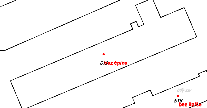 Bělotín 48955761 na parcele st. 519 v KÚ Bělotín, Katastrální mapa