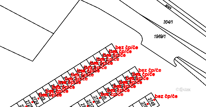 Čáslav 50435761 na parcele st. 2715 v KÚ Čáslav, Katastrální mapa